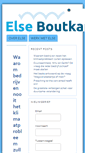 Mobile Screenshot of elseboutkan.nl