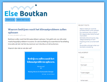 Tablet Screenshot of elseboutkan.nl